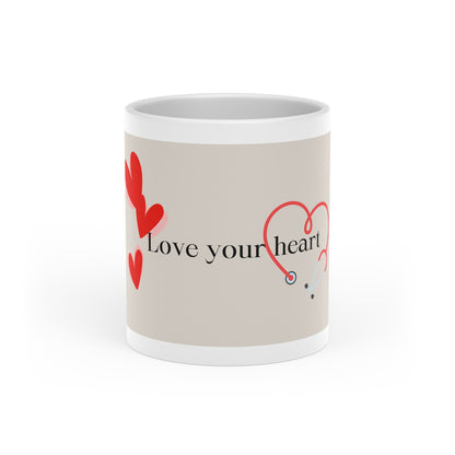 Love Your Heart-Shaped Mug