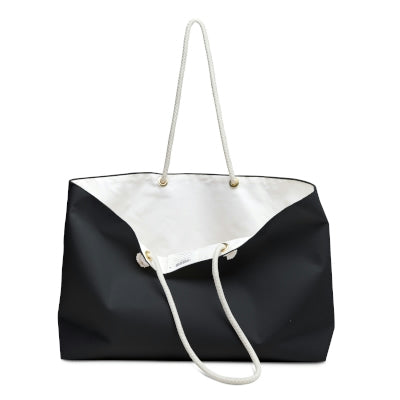 Noble Black Weekender Bag