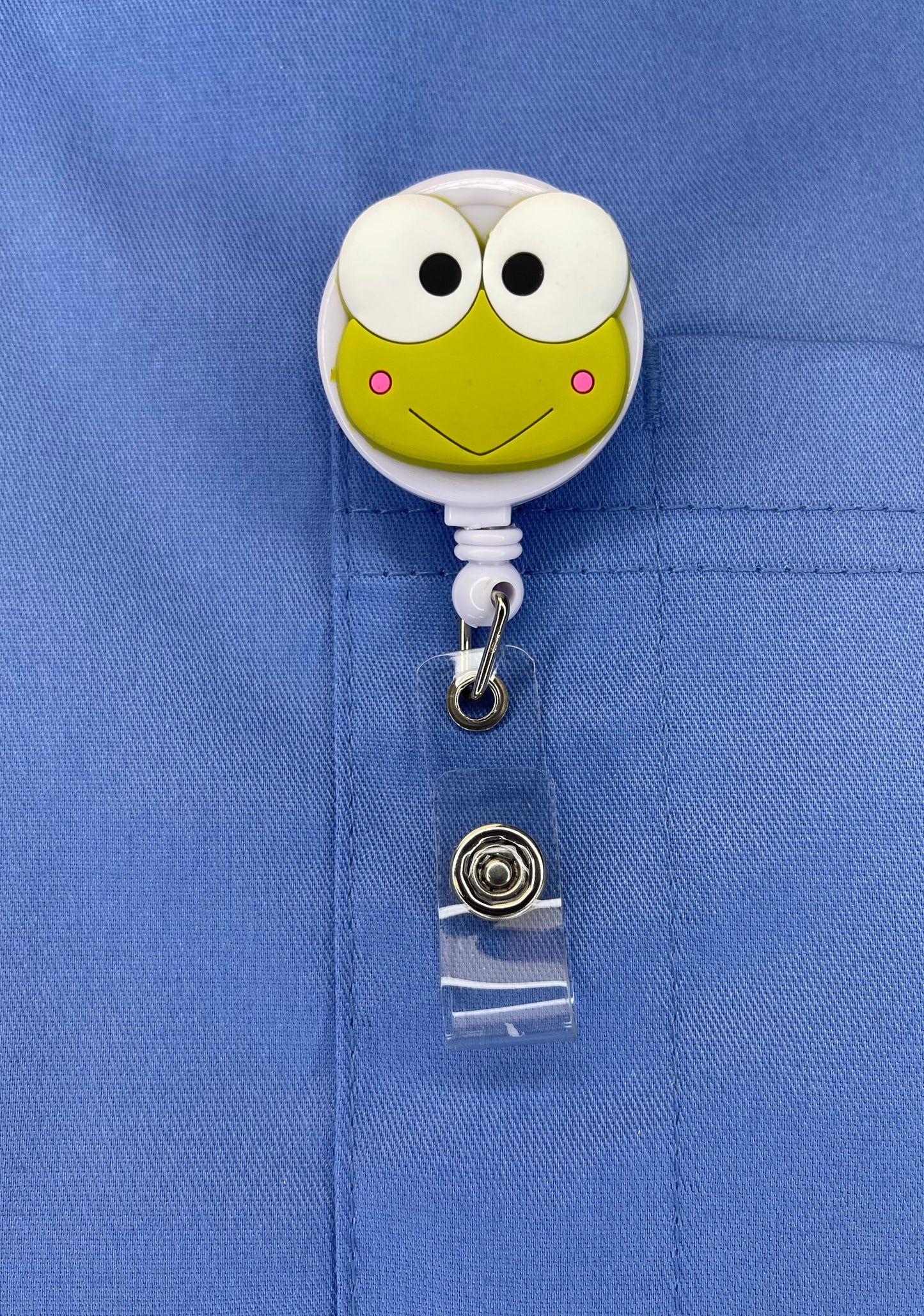 Dazzle Badge Reel- Retractable Badge Reels Frog