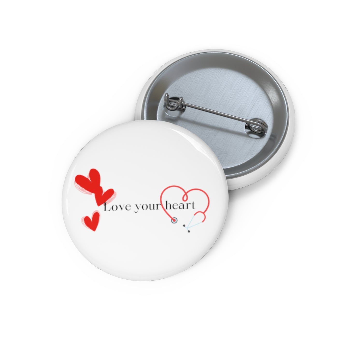 Love your Heart Apparel pin