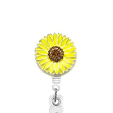 Sassy Badge- Sunflower ID Badge Reel