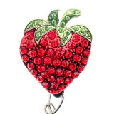 Sassy Badge- Strawberry ID Badge Reel