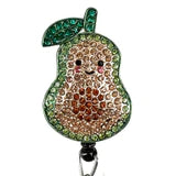 Sassy Badge- Avocado ID Badge Reel