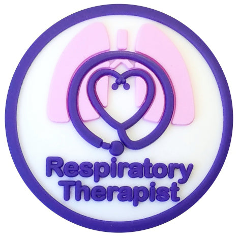 Rubber Badge Reel-Respiratory Therapist- 3D